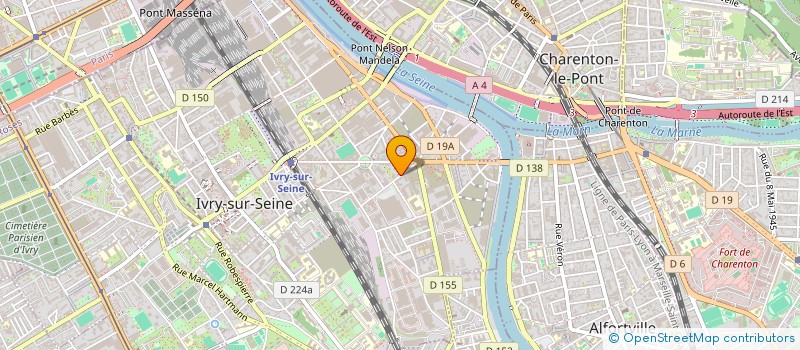 localisation de l'entreprise FSR  IVRY-SUR-SEINE