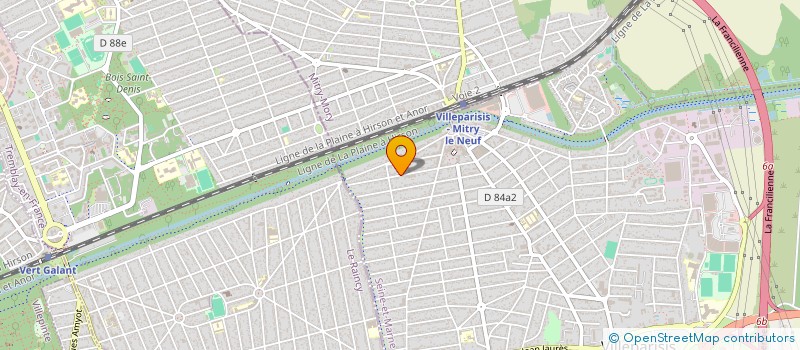 localisation de l'entreprise FSR CONSEIL  VILLEPARISIS