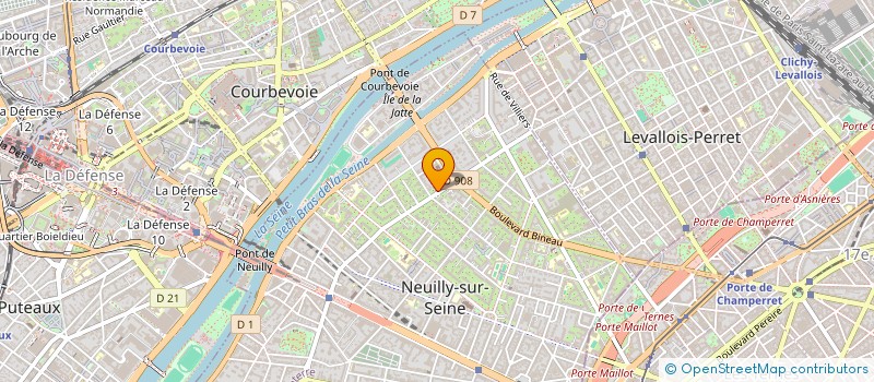 localisation de l'entreprise FSS à NEUILLY-SUR-SEINE