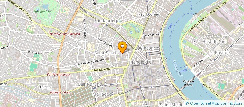 localisation de l'entreprise FSS BORDEAUX  BORDEAUX