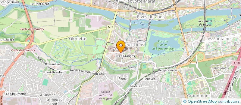 localisation de l'entreprise FST à TOURS