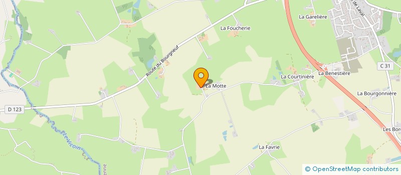 localisation de l'entreprise FST  LA BACONNIERE