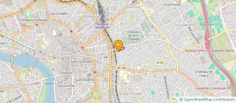localisation de l'entreprise FSU INVEST à TOULOUSE