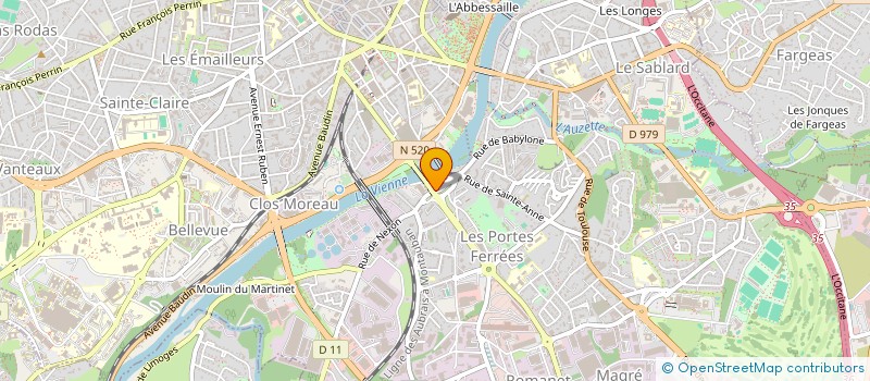 localisation de l'entreprise FSU-SNUIPP 87 à LIMOGES