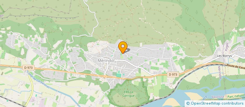 localisation de l'entreprise FSVML  MERINDOL