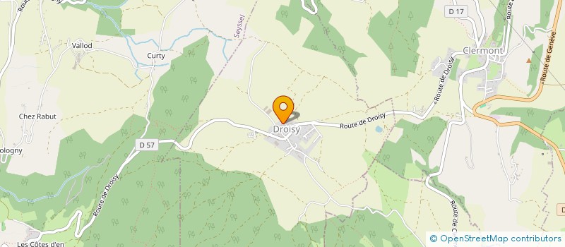 localisation de l'entreprise FSX  DROISY