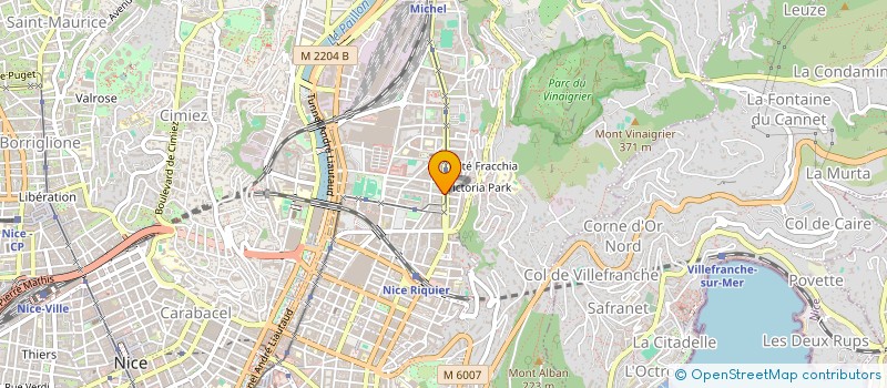 localisation de l'entreprise FT BATIMENT 06  NICE