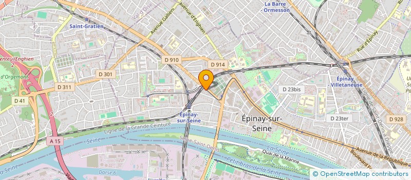 localisation de l'entreprise FT BATIMENT à EPINAY-SUR-SEINE