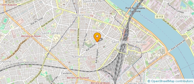 localisation de l'entreprise FT CONCEPT à BORDEAUX