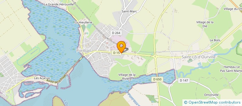 localisation de l'entreprise FT DELACOUR  PORT-BAIL-SUR-MER