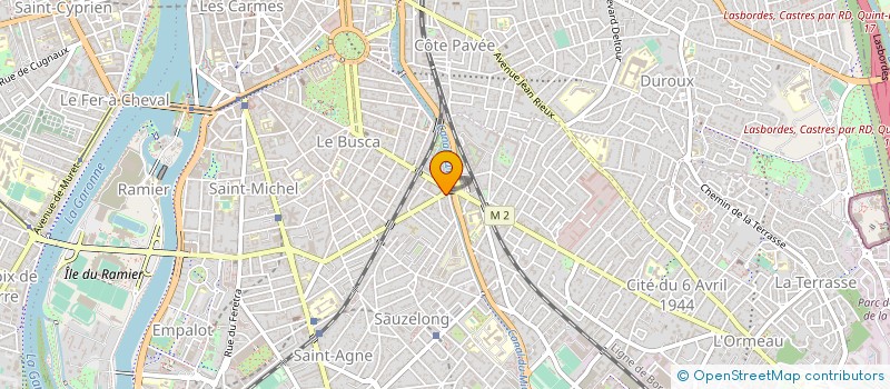localisation de l'entreprise FT. DESIGN à TOULOUSE