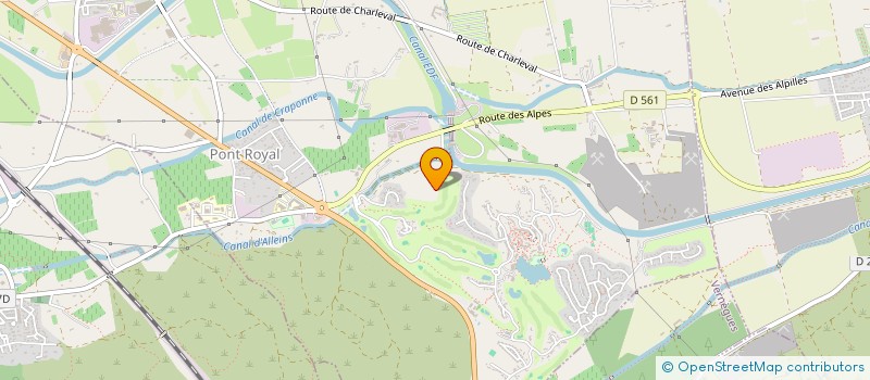 localisation de l'entreprise FT DEVELOPPEMENT  MALLEMORT