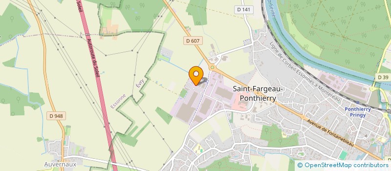 localisation de l'entreprise FT DISTRIBUTION à SAINT-FARGEAU-PONTHIERRY