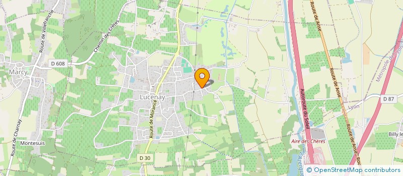 localisation de l'entreprise FT EMPAMAT  LUCENAY