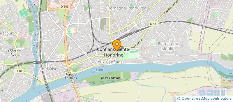 localisation de l'entreprise FT ENTREPRISE  CONFLANS-SAINTE-HONORINE