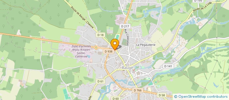 localisation de l'entreprise FT EXPERT CONSEILS à BAUGE-EN-ANJOU