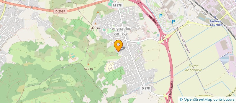 localisation de l'entreprise FT FINITION  PERIGNAT-LES-SARLIEVE