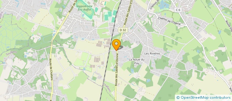 localisation de l'entreprise FT GROUP à CHALLANS