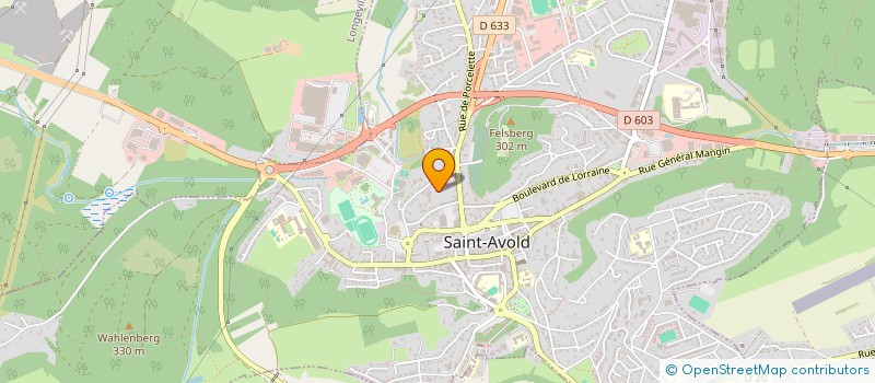 localisation de l'entreprise FT HABITAT ET RENOVATION  SAINT-AVOLD