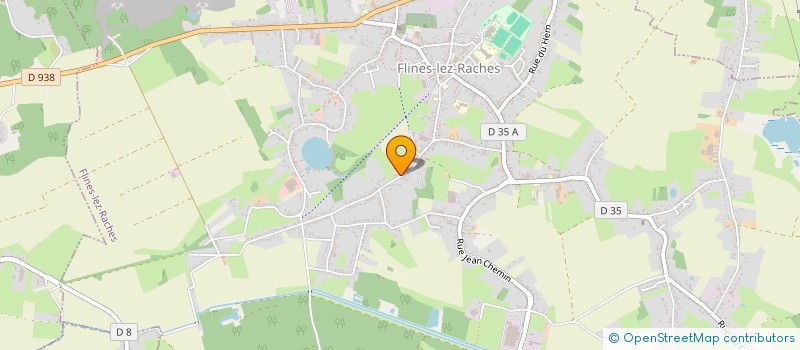 localisation de l'entreprise FT IMMO  FLINES-LEZ-RACHES