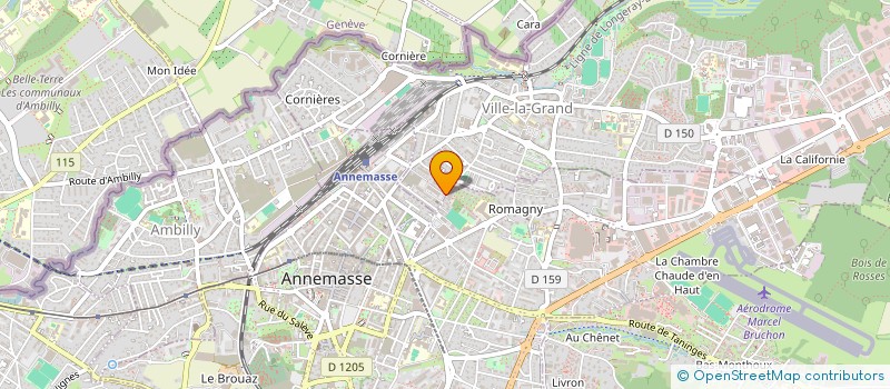 localisation de l'entreprise FT IMMO  VILLE-LA-GRAND