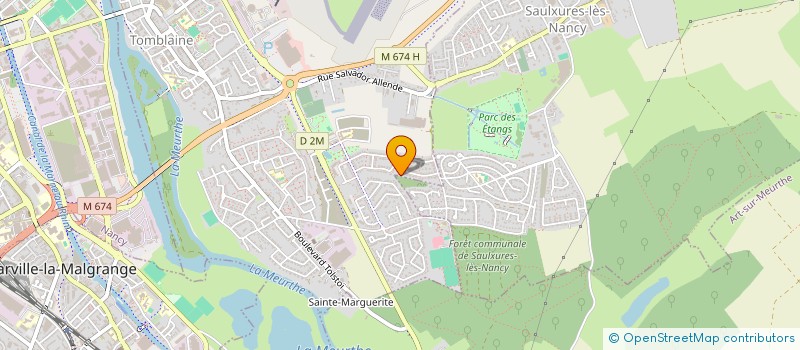 localisation de l'entreprise FT IMMO  TOMBLAINE