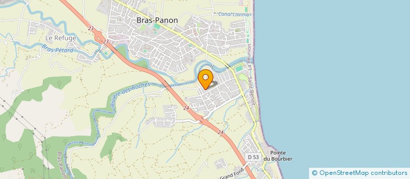 localisation de l'entreprise FT IMMO INVEST  SAINT-BENOIT