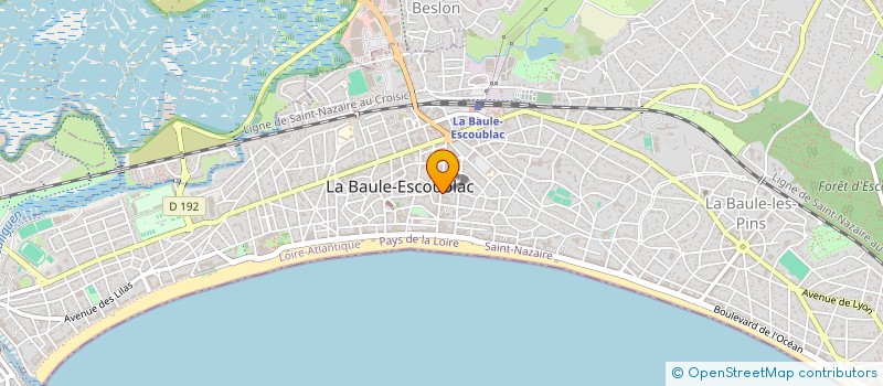 localisation de l'entreprise FT LA BAULE à LA BAULE-ESCOUBLAC