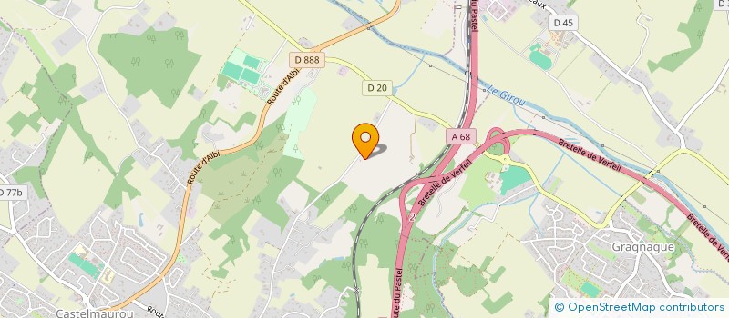 localisation de l'entreprise FT & MB  CASTELMAUROU