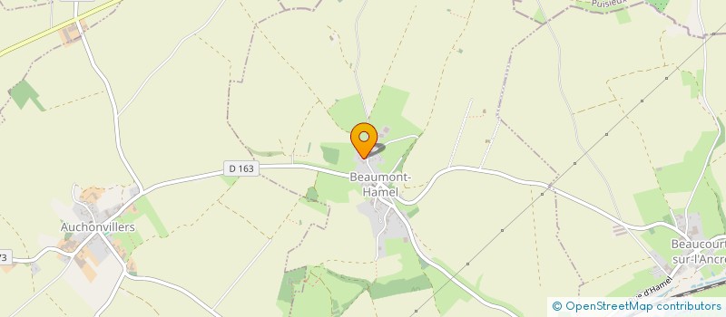 localisation de l'entreprise FT PAYSAGE  BEAUMONT-HAMEL