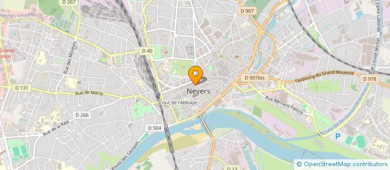 localisation de l'entreprise FT PRESTATIONS à NEVERS