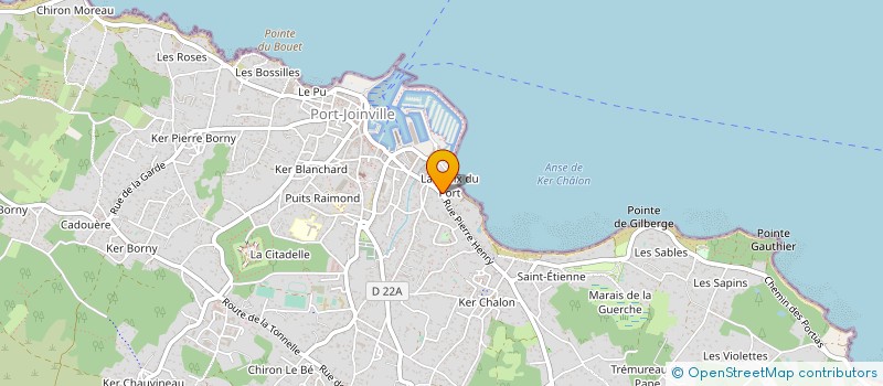 localisation de l'entreprise FT YEU à L'ILE-D'YEU