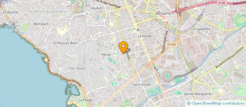 localisation de l'entreprise FT1 PRODUCTION à MARSEILLE