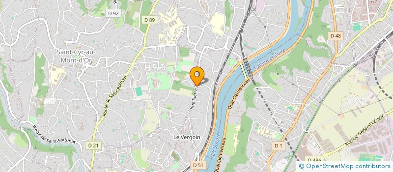 localisation de l'entreprise FTA  COLLONGES-AU-MONT-D'OR