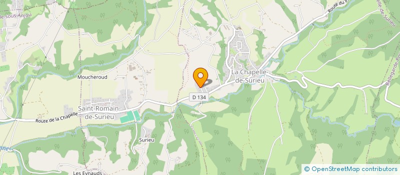 localisation de l'entreprise FTA  LA CHAPELLE-DE-SURIEU