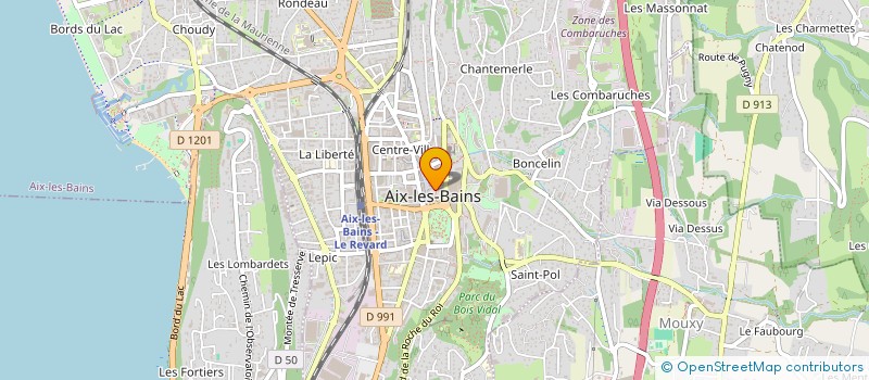 localisation de l'entreprise FTA AIX à AIX-LES-BAINS