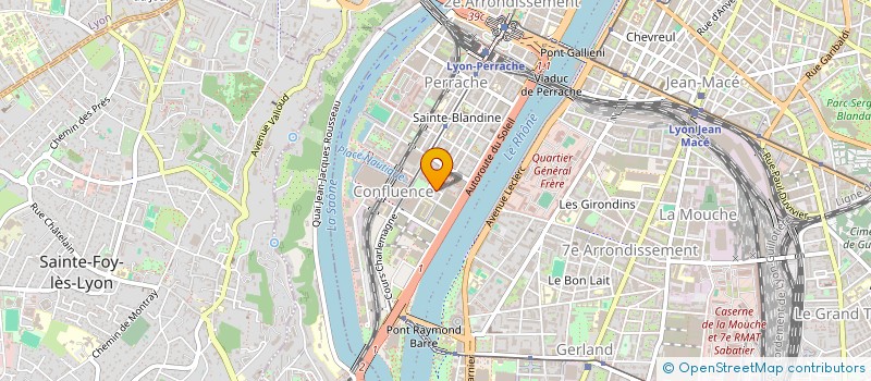 localisation de l'entreprise FTA CONFLUENCE à LYON