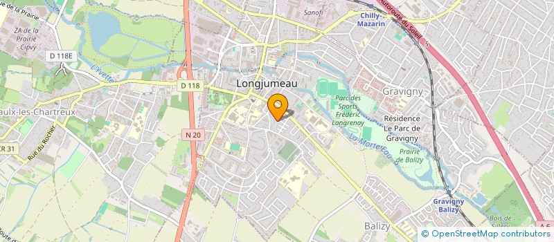 localisation de l'entreprise FTA CONSTRUCTION à LONGJUMEAU