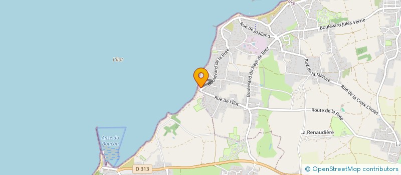 localisation de l'entreprise FTAASA à LA PLAINE-SUR-MER