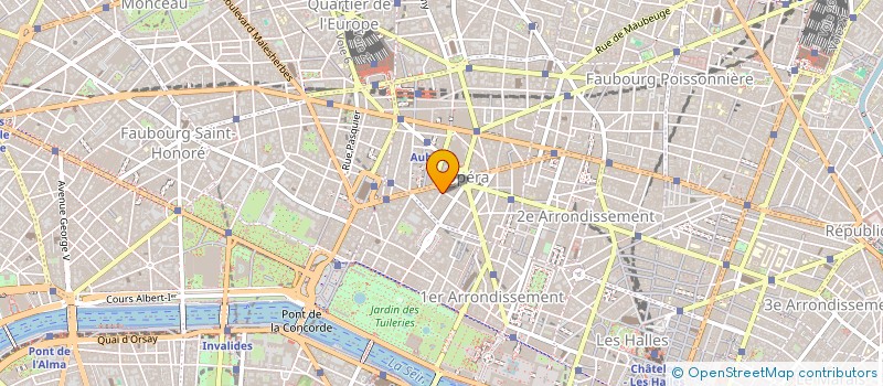 localisation de l'entreprise FTB à PARIS