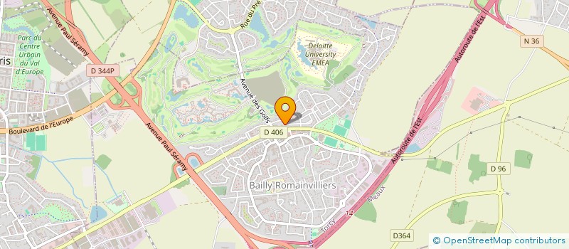 localisation de l'entreprise FTB EVENTS  BAILLY-ROMAINVILLIERS