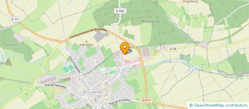 localisation de l'entreprise FTB INVEST  BOUXWILLER