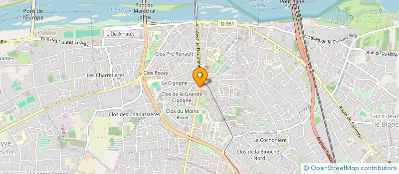 localisation de l'entreprise FTC  ORLEANS