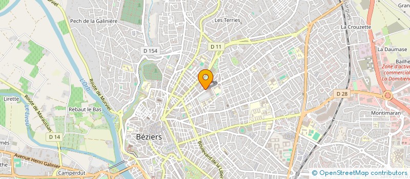 localisation de l'entreprise FTC DISTRIBUTION  BEZIERS