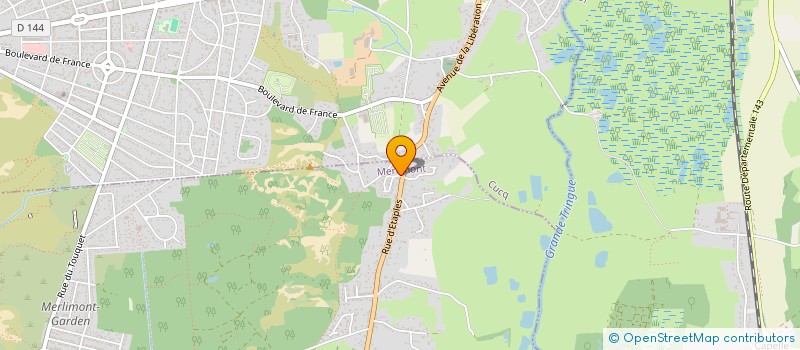 localisation de l'entreprise FTC IMMOBILIER  MERLIMONT