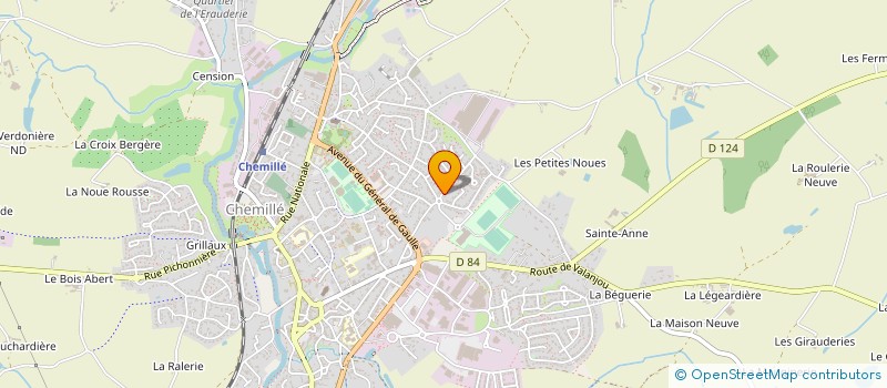 localisation de l'entreprise FTCS à CHEMILLE-EN-ANJOU
