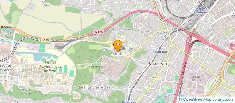 localisation de l'entreprise FTD ASIA à PALAISEAU