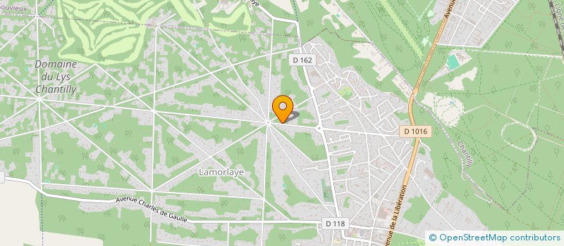 localisation de l'entreprise FTD STRUCTURE  LAMORLAYE