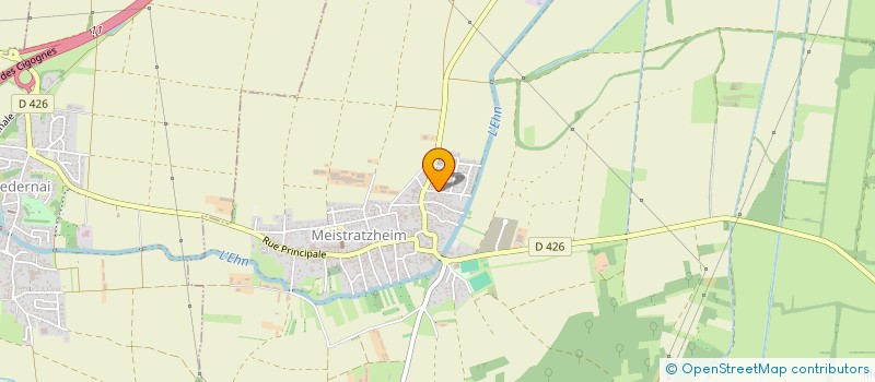 localisation de l'entreprise FTE  MEISTRATZHEIM