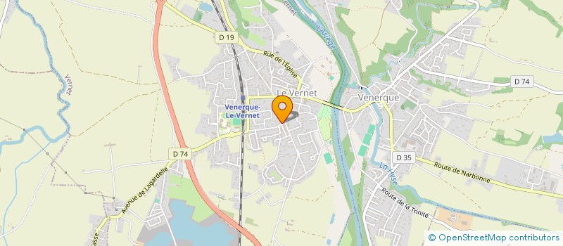 localisation de l'entreprise FTEC  VERNET